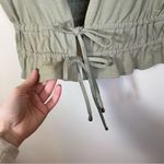 Princess Polly ✨  Green Tie Front Crop Top 4 Photo 4