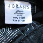 J Brand NWT Natasha in Vane Gray Sky High Crop Skinny Buttonfly Stretch Jeans 30 Photo 3