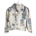 Mother Women's Denim Jacket Size S Multicolor Button Casual Style Photo 0