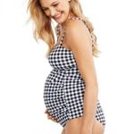 Motherhood Maternity Beach Bump 2 Piece Tankini Swimsuit UPF 50+ | Photo 2