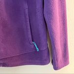 The North Face  Fleece Purple Full Zip Lightweight Winter Hiking Jacket Sz M GUC Photo 7