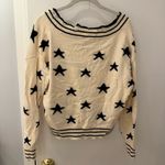 Rock n rags  Star Sweater Black White Photo 1