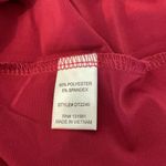 Corvia Dark Pink Top. Open Long Sleeves with Gold Rings. P2P 20.5 Photo 3