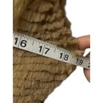 Ya Golden Beige Faux Fur Vest M Luxe Glam Urban Streetwear Concert Festival Size M Photo 3