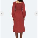 Sea New York renata fit and flare long sleeve midi dress Red Size 16 Photo 4