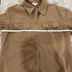 Good American  Oversize Fleece‎ Shirt Jacket Size 1/2 Photo 5