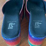 Shane Justin Rainbow Glitter Platform Sandals Shoes Euro Size 35 / US Size 5 Photo 10