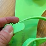 Jeffrey Campbell Sandal Fleurisse Like Green Flower Ankle Strap 8 NWOT Photo 4