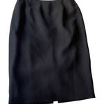 Black Pencil Work Skirt Korea Size 6 EUC Size M Photo 0