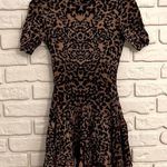 H&M Leopard print shirt sleeve dress size 2 Photo 0