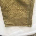 Urban Outfitters Out From Under Jayce Jacquard Jumpsuit Womens S Olive Green Satin Embossed Photo 5