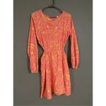 Universal Threads Universal Thread Ballon Long Sleeve Mini A Line Dress Waist Cutout M NWT Photo 3