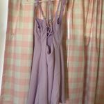 Lavender Mini Dress Purple Photo 3