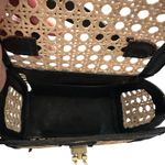 LUSANA Candice Rattan Crossbody/Handle Bag NWT Tan Photo 4