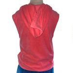 Flirtitude Terry Cloth Sleeveless Hoodie Photo 2