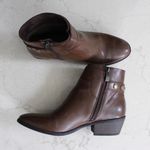 X-Appeal | Brown buckle ankle boot Photo 1