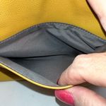 Fossil  Yellow Leather Satchel with Unbranded Guitar Strap Photo 10