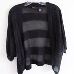 Nina Leonard  Black Cardigan Photo 0