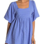 Free People Gigi Blouson Sleeve Textured Tunic Top Photo 0