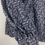 CAbi  Womens Top Medium Te Amo Printed Long Balloon Sleeve Blouse Feminine‎ Photo 3