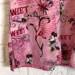 Disney  Minnie Mouse sweet butterflies scrubs top‎ women's size M Photo 3