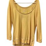 The Original Retro Brand  Yellow Puddles Oregon Ducks 3 Quarter Sleeve Tee Large Photo 9