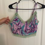 Nasty Gal EUC |  women’s lace marbled tank — size‎ 10 Photo 2