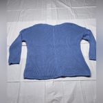 CeCe  V-Neck Sweater in Sky Blue Photo 1