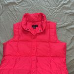 Lands' End  Hot Pink Puffer Vest size small Photo 1
