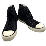 Converse Chuck Taylor All Star Size 7 Women's Suede Black Tri Zip Y2K Hip Hop Photo 0