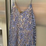 Anthropologie đź’•MOULINETTE SOEURS đź’• Celestial Lace Maxi Dress Navy Blue 12 NWOT Photo 9