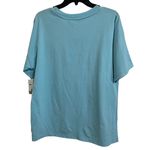 BP. Boxy Crop Graphic Tee In Blue Amuse Me‎ size Medium NEW Photo 5