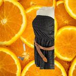 NoBo Sleeveless Black Doily Dress with Brown Belt Size XXL‎ Photo 1