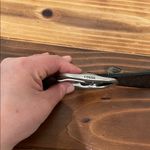 Fossil Vintage  Brown Tooled Leather Belt Cutouts Women’s Size Large Photo 3