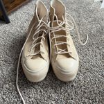 Converse Chuck Taylor All Star Lift Platform Canvas High 'Oat Milk' Photo 2
