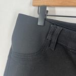 Old Navy Maternity Side Panel Skinny Jeans Women 12 Black Dark Wash Denim Cotton Photo 2
