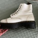 Dr. Martens  White Leather Sinclair Platform Boots
Size 8 Photo 3