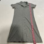 American Eagle Ribbed Button Front Shirt Dress – Medium Photo 4