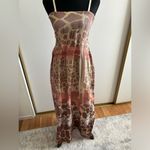 Lapis Vintage Multicolor Bohemian Maxi stretchy Tube Top Dress One Size Photo 1