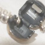 Pandora  Sterling Silver 925 Moments Barrel Clasp Bangle Bracelet 7.5” Jewelry Photo 1