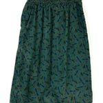 VINTAGE Green Corduroy Horse Equine Skirt Size undefined Photo 1
