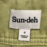 Aritzia  Sun-deh Green Pleated Barbarella Mini Skirt size 6 Photo 8