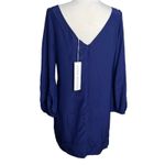 Annie Griffin NWT  Meg bell sleeve silk dress navy sz 10 Photo 1