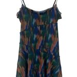 Urban Outfitters Moxi Mini Dress Womens S Multicolor Mesh Ruffle Retro Going Out Photo 1