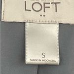 Loft Gray Cotton Spandex Lined Blazer Size Small Photo 5