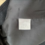 Theory • Pin Stripes 2-Button Style Fitted Blazer in Charcoal Grey, Size 4 Photo 7