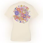 Simply Southern Tan Great Day Smile Flower Motivation T-Shirt - size XL Photo 9