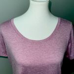 Nike Dri Fit Short Sleeve Athletic Light Purple Top Womens Medium Photo 2