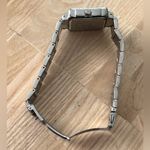 Decade Pearl and Crystal Ladies Watch Square Dial Metal Bracelet Silver Photo 6