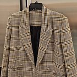 & Other Stories 💕& OTHER STORIES💕 Oversized Structured Plaid Blazer ~ US 8 Photo 7